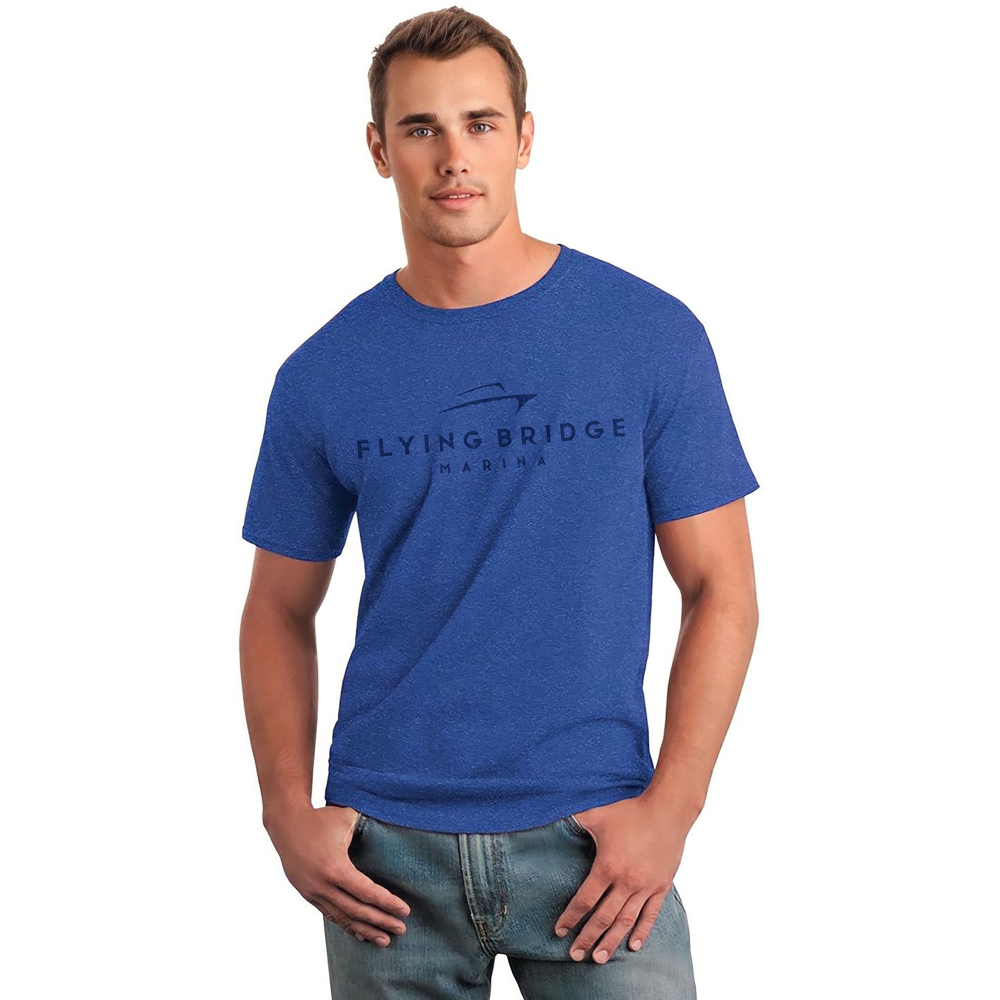 Blue School Short Sleeve T-Shirt
