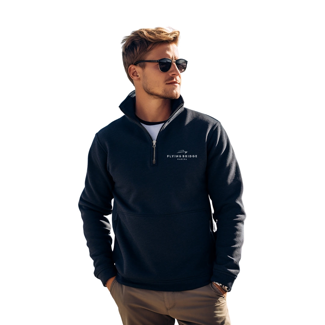 Fleece Quarter-Zip Sweatshirt