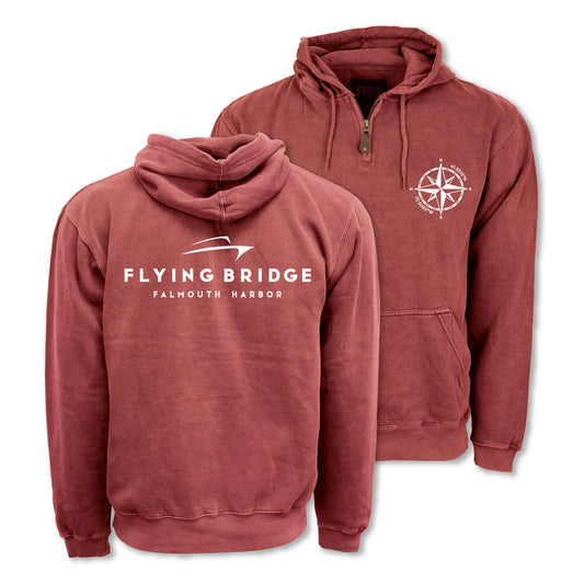 Compass Mini-Zip Hoodie