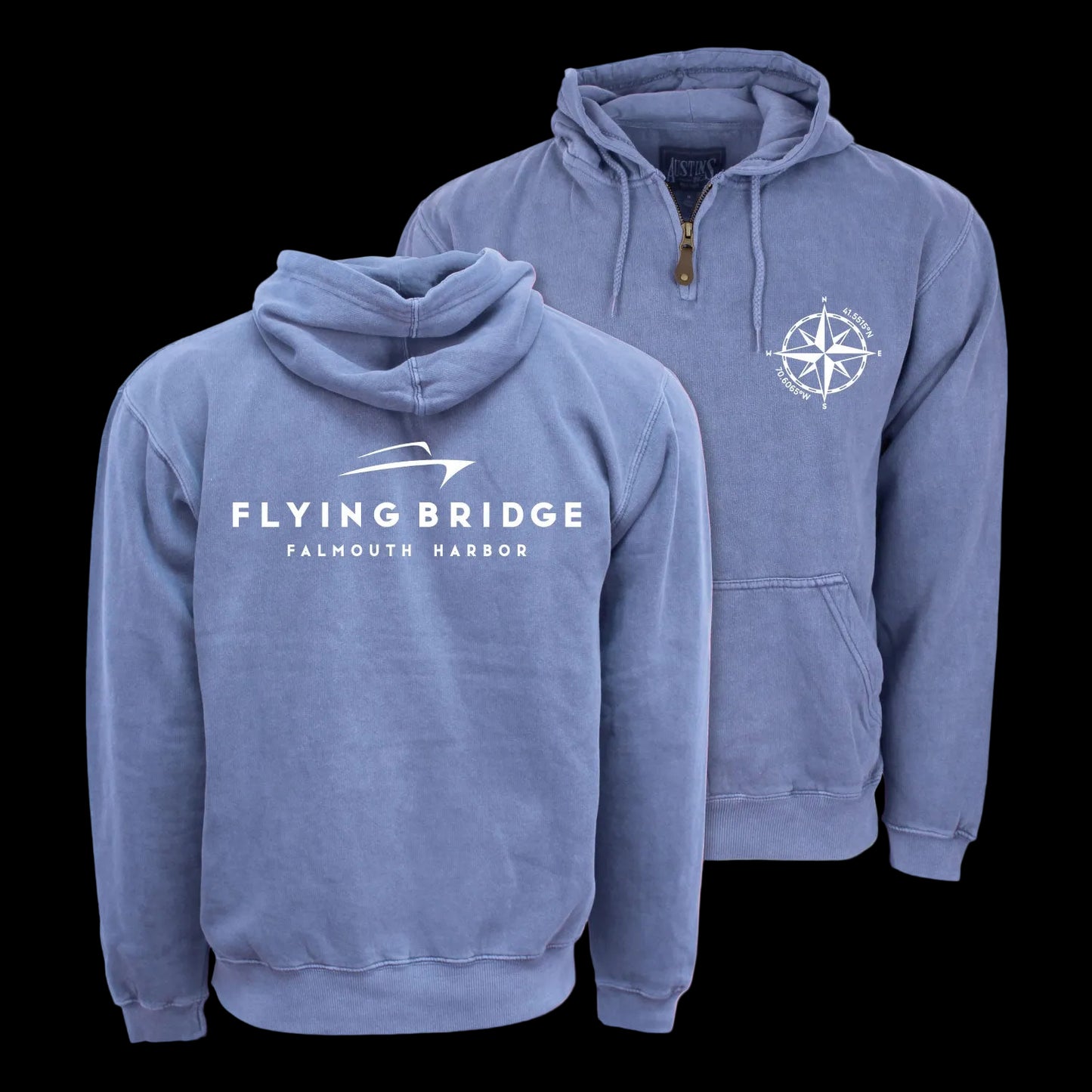 Compass Mini-Zip Hoodie