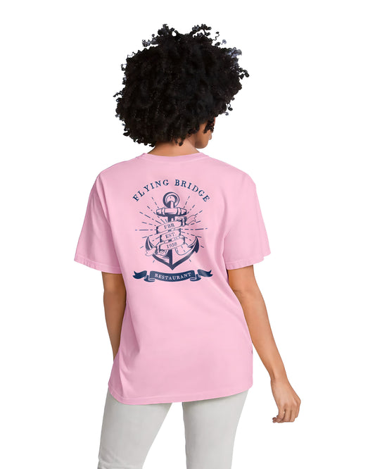 Vintage Anchor Pink T-Shirt